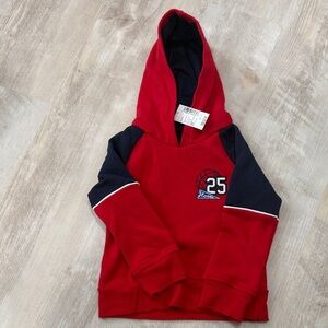 The Children's Place Red and Black Hoodie